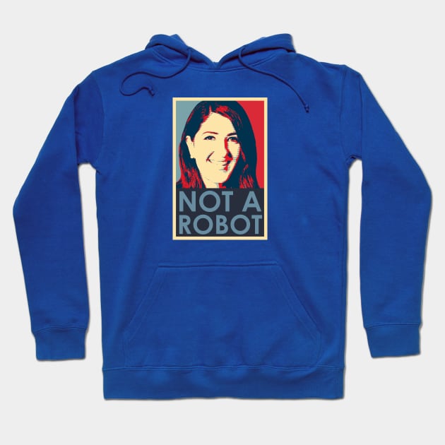 No Robot Hoodie by nickbeta